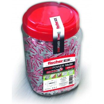 BUCHA DUOPOWER 10x50 200P ref 557385 FISCHER