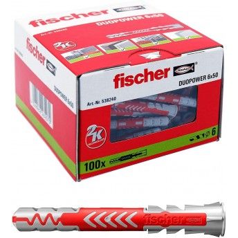 BUCHA DUOPOWER 6x50 100P REF 538240 FISCHER