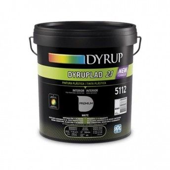 Tinta 2 em 1 Dyruplad 15L branco ref 5112 Dyrup