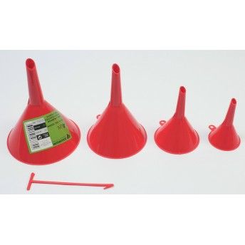 Funil Plstico, 4Un  ref 48772 SAURIUM