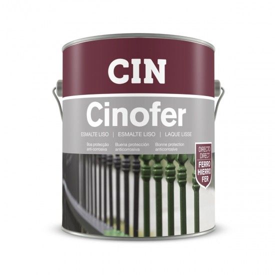 ESMALTE CINOFER BRILHANTE BRANCO 0.75L 38-200 CIN