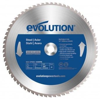 Disco TCT 355x25.4 - 66 Dentes ref 31D35525466A  EVOLUTION