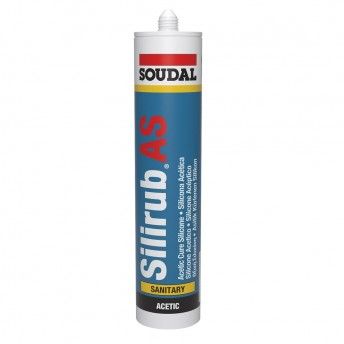 Silicone SiliRub AS Transparente 280ml Soudal