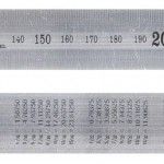 Escala c/ conversão inox MacFer EMC-I 800x30x1,2mm ref. 139.0004 MACFER Escala c/ conversão inox MacFer EMC-I 800x30x1,2mm ref. 139.0004 MACFER