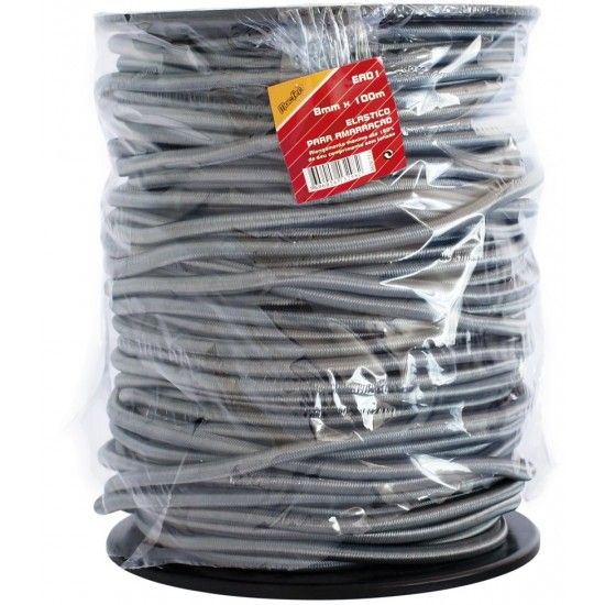 Elástico p/ amar. MacFer EA01 8mm 100m refª 132.0098 MACFER Elástico p/ amar. MacFer EA01 8mm 100m refª 132.0098 MACFER