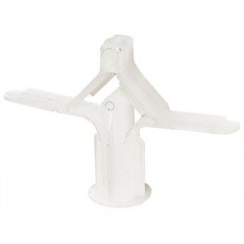 Bucha nylon borboleta mf BNA19 19mm 100p  ref. 121.0056 MACFER