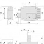TRINCO ELECTICO 11731-60-2 [ESQUERDA] CISA