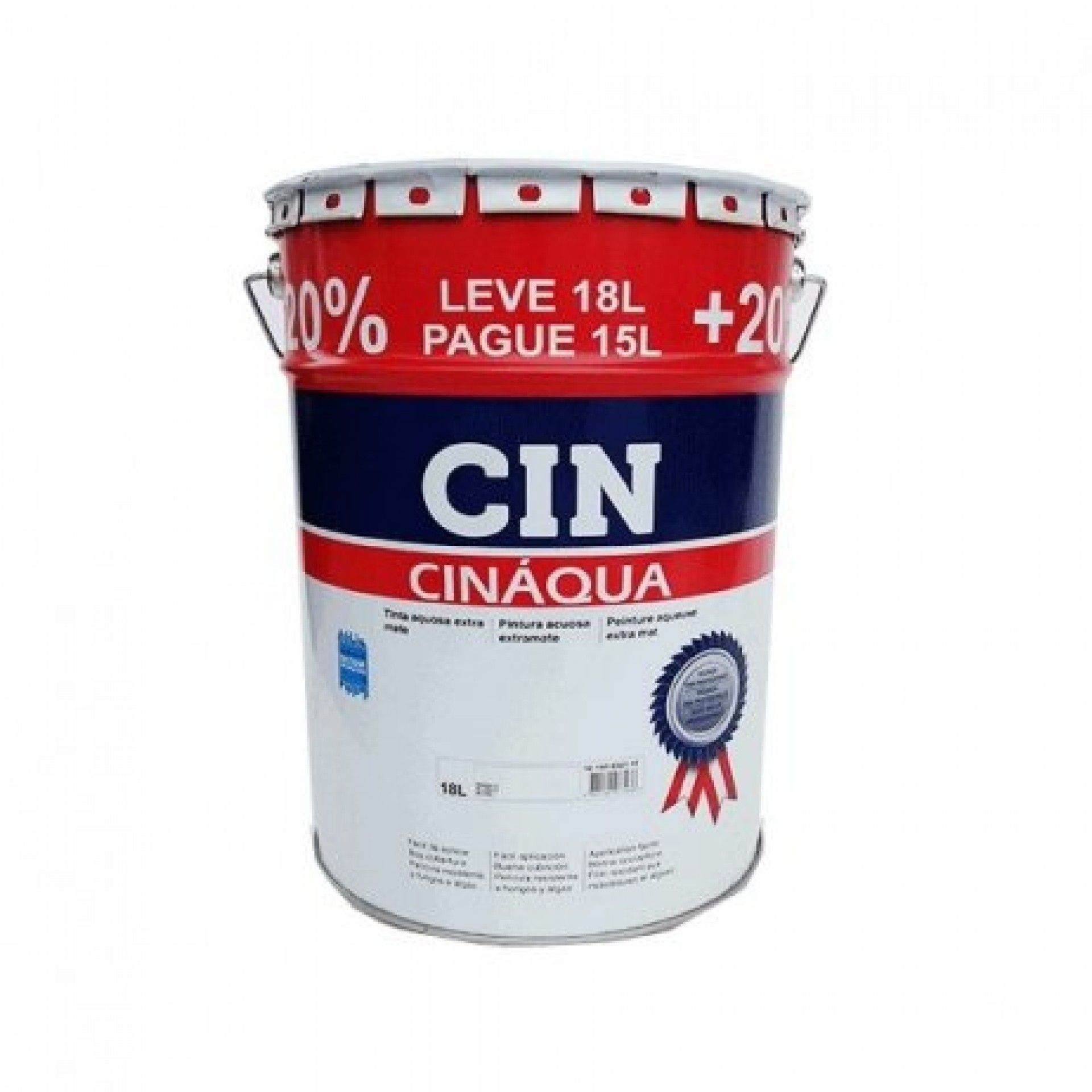 CINAQUA BRANCO 15+3L