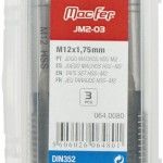Jg. machos HSS-M2 MacFer JM2-03 M6x1,00mm 3pçs ref. 064.0077 MACFER Jg. machos HSS-M2 MacFer JM2-03 M6x1,00mm 3pçs ref. 064.0077 MACFER