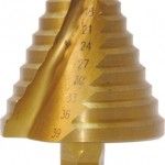 Broca escalonada HSS-M2 TIN MacFer PTHSD009 4~30mm refª 059.0065 MACFER Broca escalonada HSS-M2 TIN MacFer PTHSD009 4~30mm refª 059.0065 MACFER