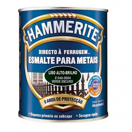 HAMMERITE VERDE ESCURO BRILHANTE 5L 042-0054