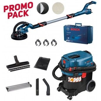 Lixadora tectos GTR 55-225 Bosch [06017D4000] + Apirador Gas 35 L AFC [06019C3200]