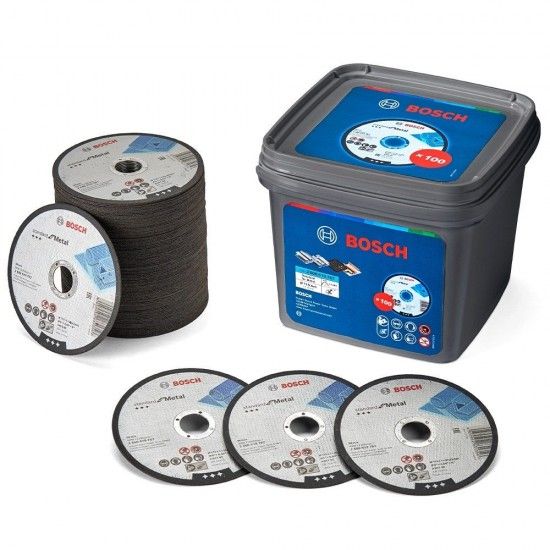 Cubo c/discos corte metal 115mm [2608619767] (100p) Ref 061599765H BOSCH