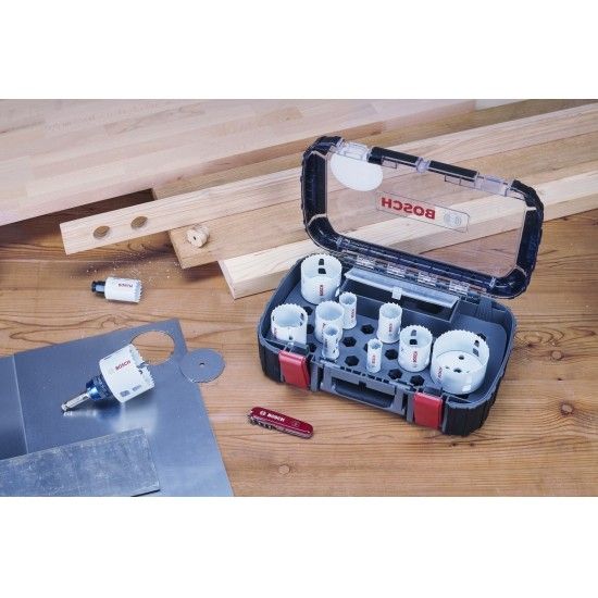 Kit serras craneanas 13p c/ canivete Ref 0.615.997.60L BOSCH
