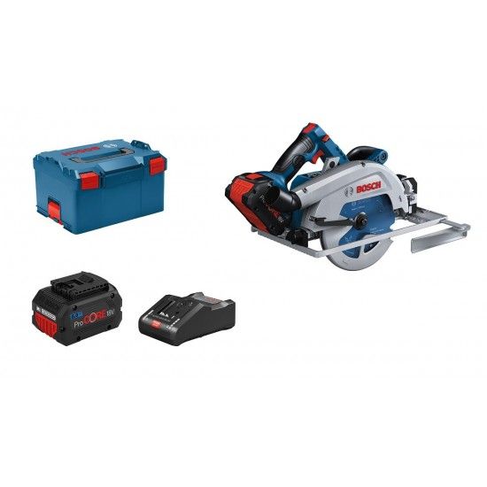 Serra circular sem fio BITURBO GKS 18V-68 GC + FSN 1400 Professional ref 0615990M94 BOSCH