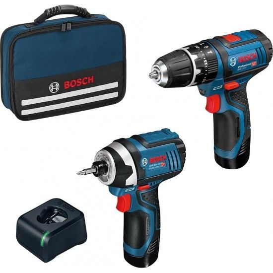 BERBEQUIM COM PERCUSSO A BATERIA GSB 12V-15 Professional ref 0615990L9C BOSCH