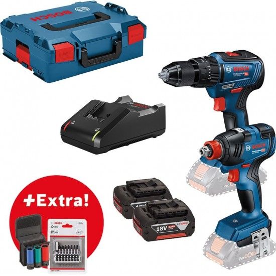 APARAFUSADORA DE IMPACTO A BATERIA GDX 18V-200 Professional ref 0615990L7E BOSCH