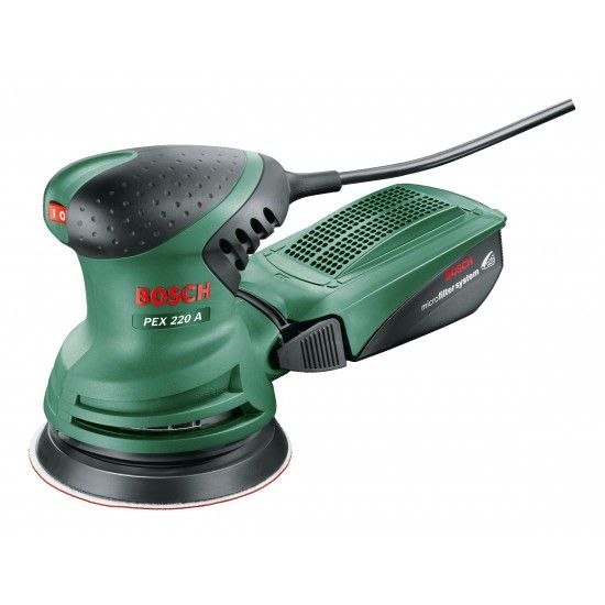 Lixadeira excntrica PEX 220 A ref 0603378000 BOSCH