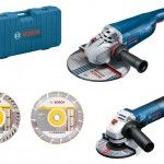 Kit de 2 rebarbadora GWS 22-230 J + GWS 7-125 + 2 discos diamante Ref 06018C130A Bosch