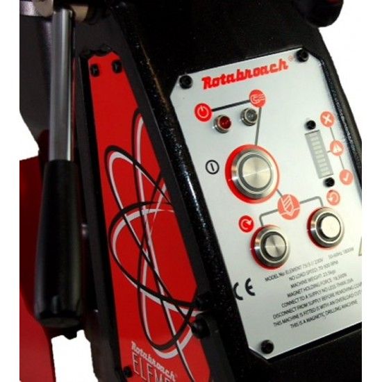 Coluna electromagnética (engenho) 1800w Element 75/3 Rotabroach Coluna electromagnética (engenho) 1800w Element 75/3 Rotabroach
