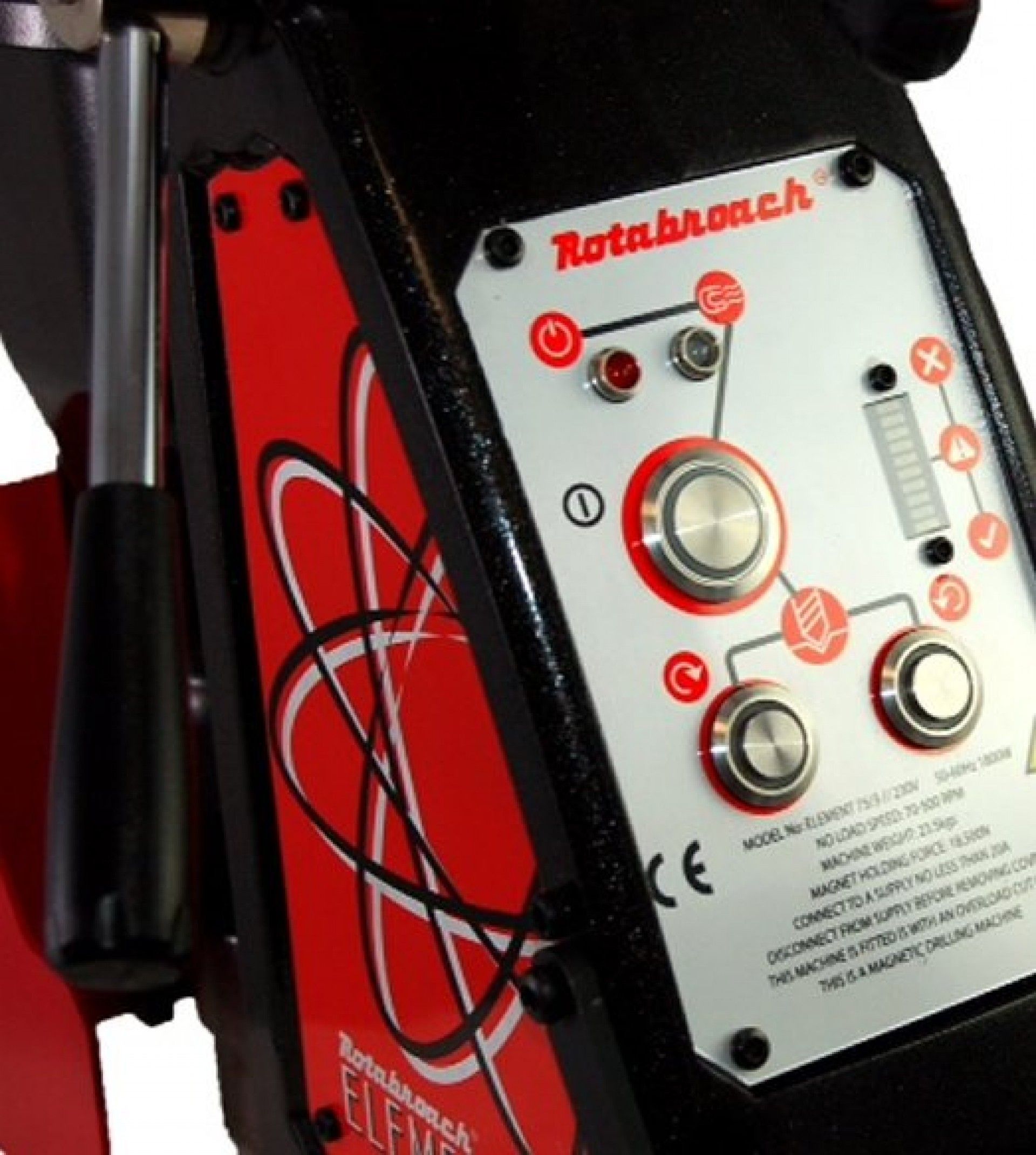 Coluna electromagnética (engenho) 1800w Element 75/3 Rotabroach