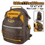 Kit tansporte e arrumao Ingco Mochila (HBP01028) + Bolsa 16" (HTBG281628) +Bolsa L35*W32cm (HTBP01