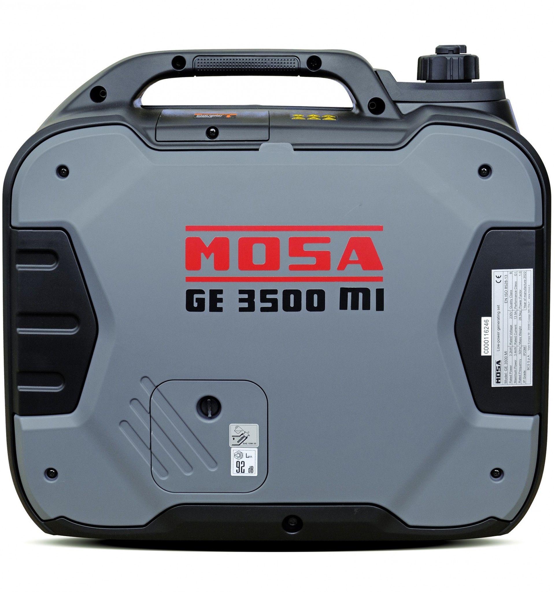 Gerador insonorizado GE-3500 MI 163cc gasolina MOSA