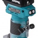 Tupia Makita BL 18V LXT 6mm + bateria 3.0Ah + carregador + mala DRT52SF