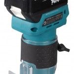 Tupia Makita BL 18V LXT 6mm + bateria 3.0Ah + carregador + mala DRT52SF