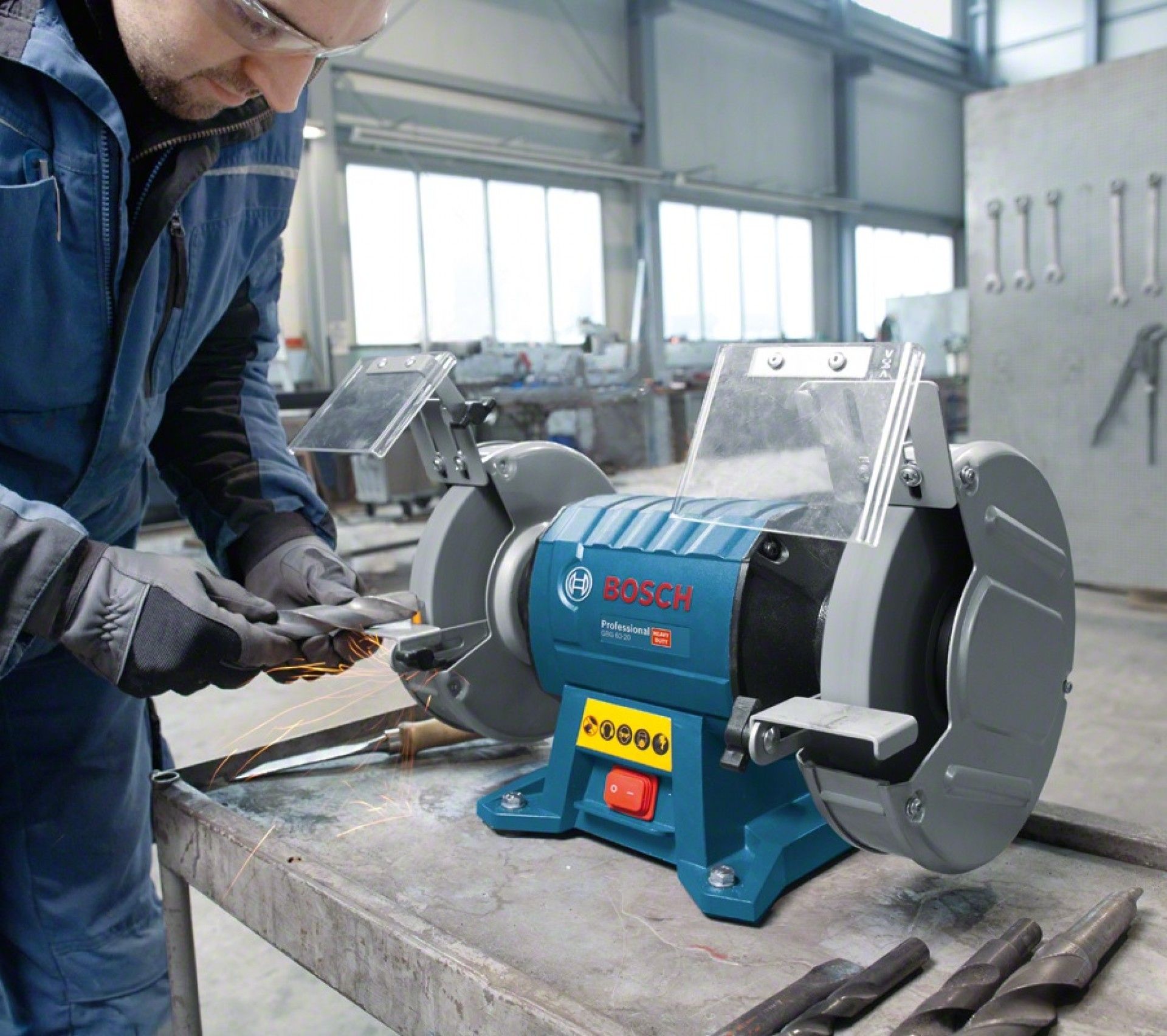 Esmeriladora dupla GBG 60-20 refª 060127A400 BOSCH