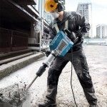 Martelo demolidor hexagonal Bosch GSH 14 C Brushless 0611344020 + mala + 3 ponteiros 2608690188