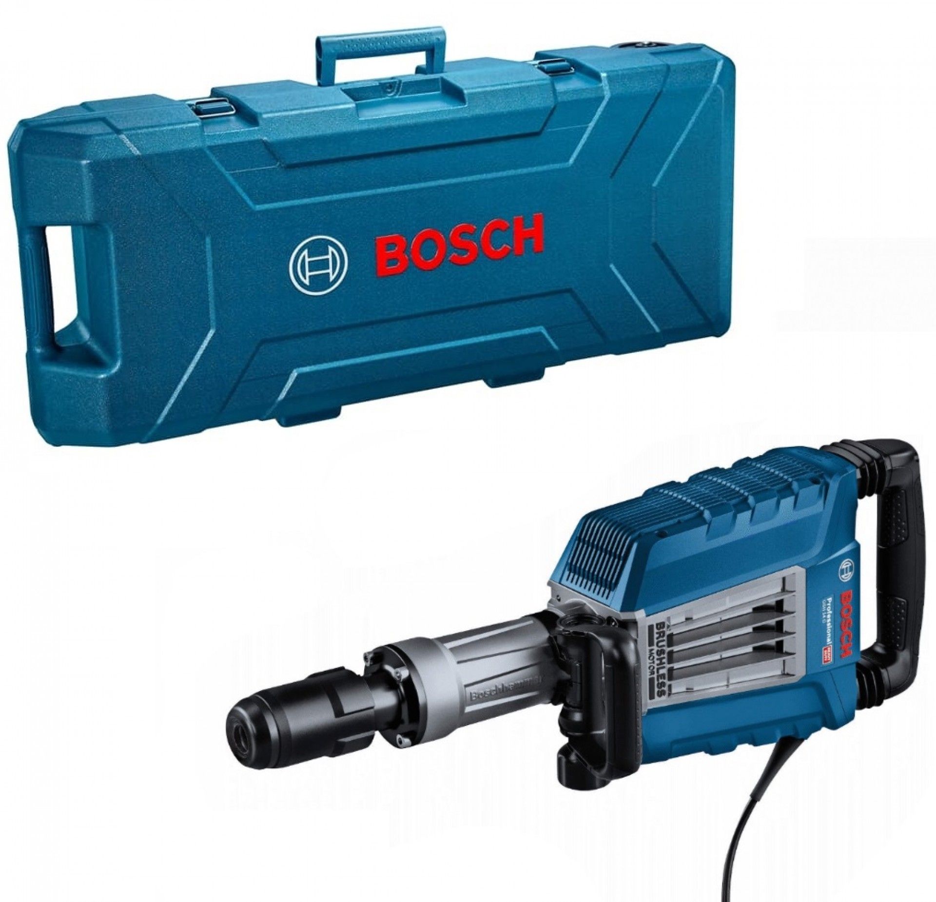 Martelo demolidor hexagonal Bosch GSH 14 C Brushless + mala 0611344020