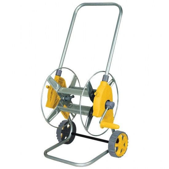 Carro Enrolador Mangueira Metalico 3/4=50mt ref FCEMM3450 FLUX