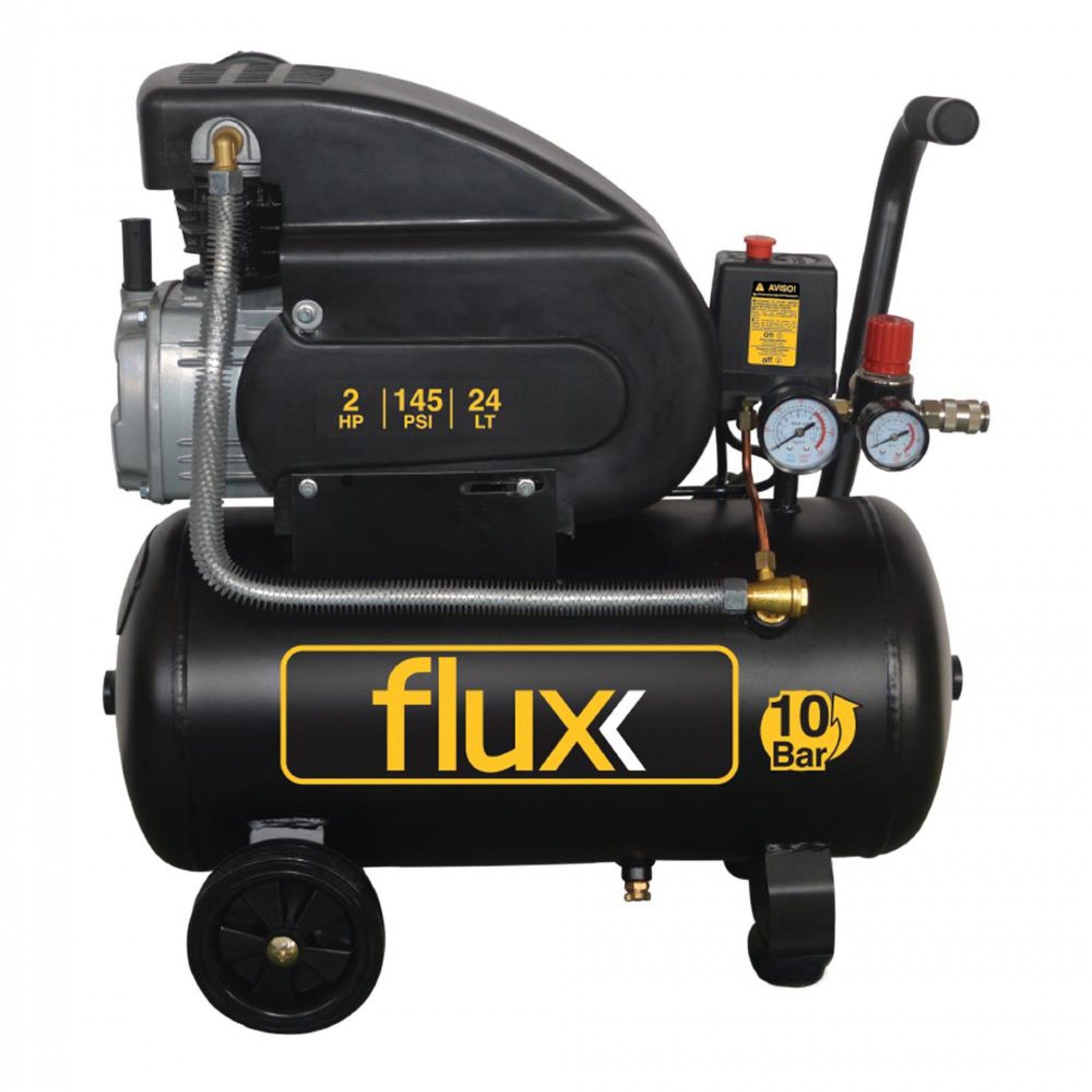 Compressor Ar 24Lts 2,0HP refª FCA242 FLUX