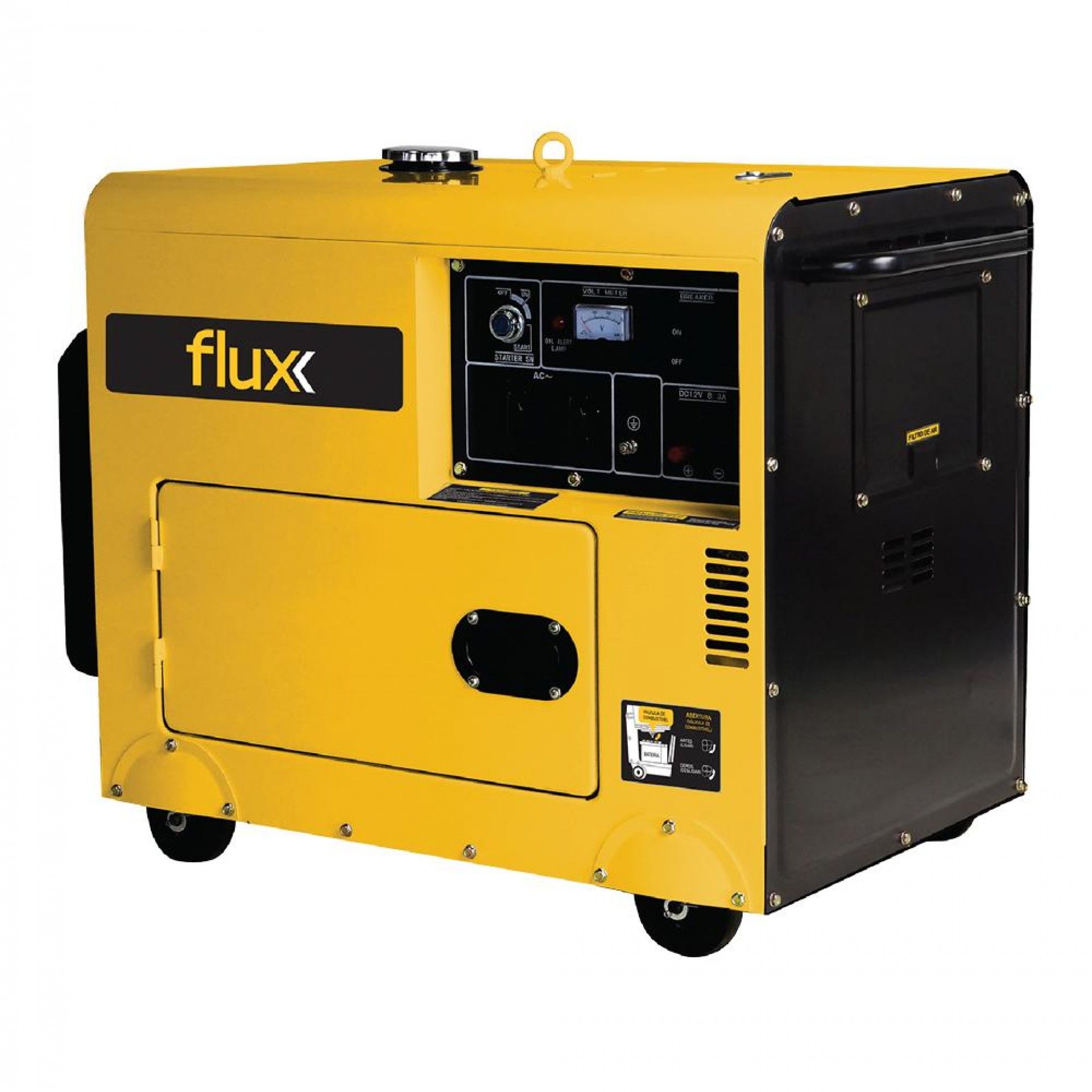 Gerador Diesel 406cc 5,0kva refª FGD4065 FLUX