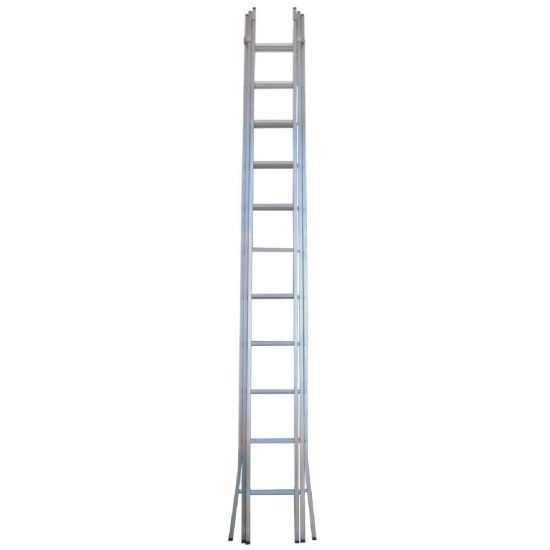 Escada Aluminio Tripla 3,00mt Pes Abertos ref FEAT300PA FLUX