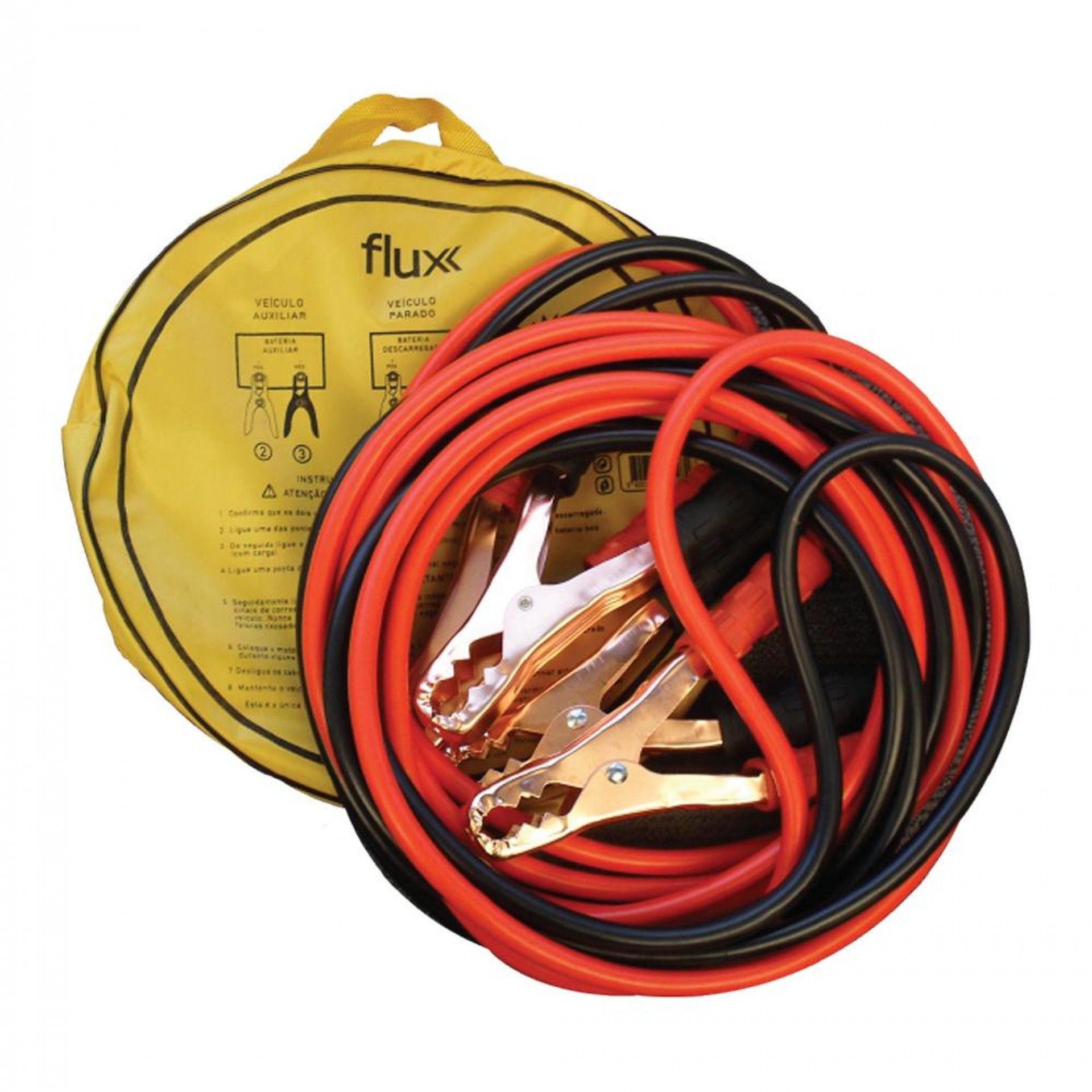 Cabos Bateria 5,00mt 750A refª FCB500750A FLUX