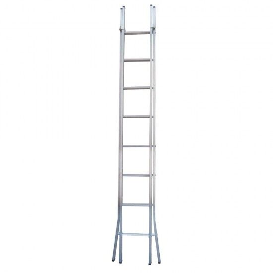 Escada Aluminio Dupla 2,50mt Pes Abertos ref FEAD250PA FLUX