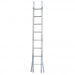 Escada Aluminio Dupla 2,50mt Pes Abertos ref FEAD250PA FLUX