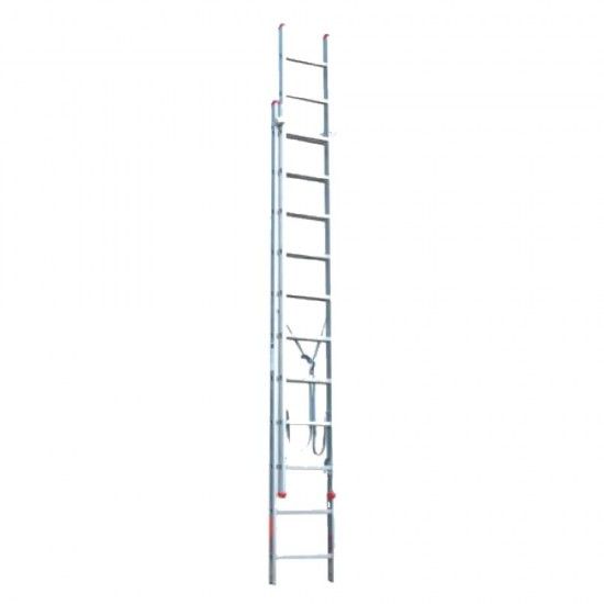 Escada Aluminio Dupla 3,00mt Dg Quadrado ref FEAD300DQ FLUX