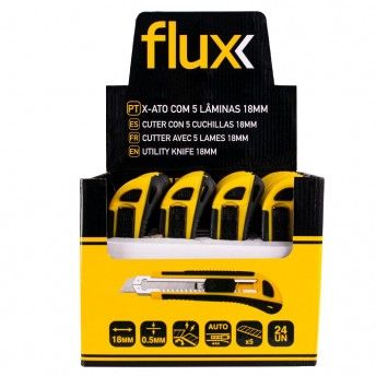 Conjunto 24 X-Atos 5 Laminas 18mm ref FC24X5L18 FLUX