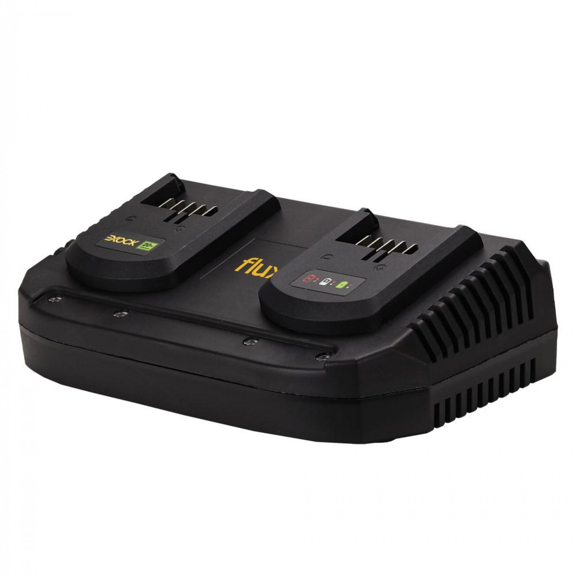 Carregador Rápido Duplo 20V 2x3,5A Exock refª FCRD20E FLUX