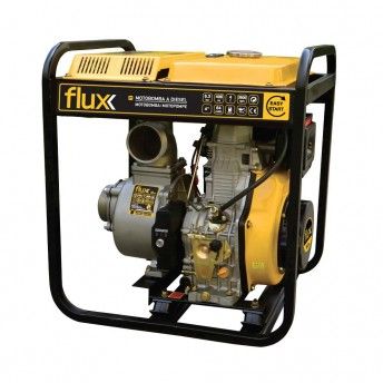 Motobomba Diesel 4T-4" Deposito 15lt ref FMBD4415 FLUX