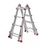 Escada Aluminio Multi Flexivel 1,93mt 4x4 Degraus refª FEAMF19344 FLUX Escada Aluminio Multi Flexivel 1,93mt 4x4 Degraus refª FEAMF19344 FLUX