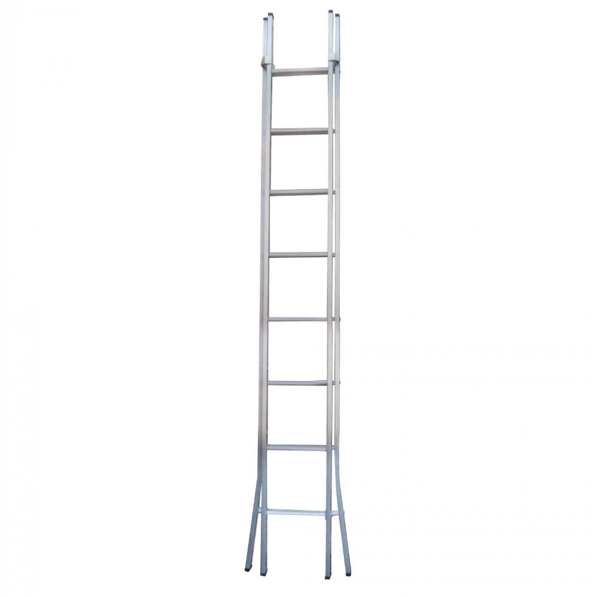 Escada Aluminio Dupla 3,00mt Pes Abertos refª FEAD300PA FLUX