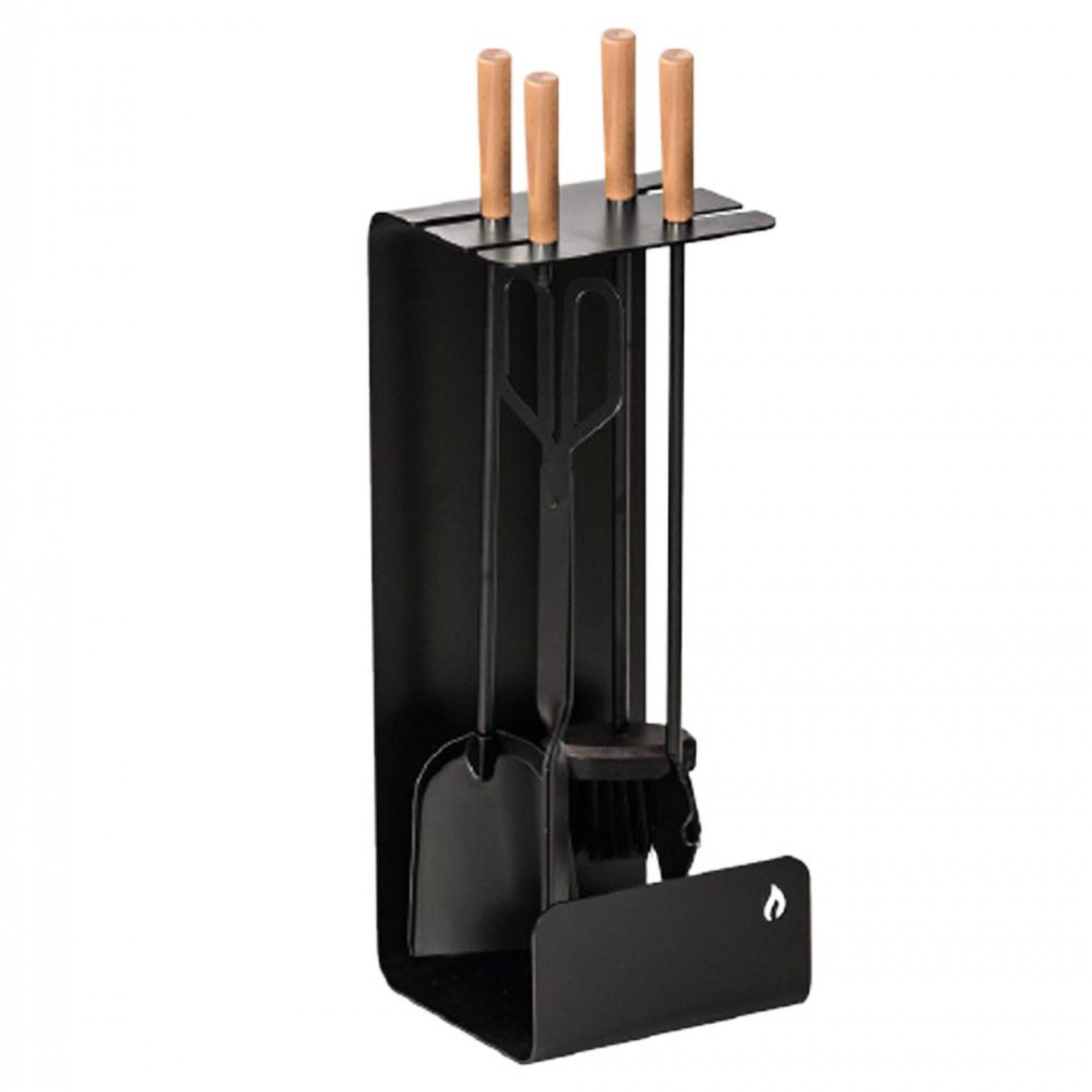 Conjunto 4 Peças para Lareira Quadrangular refª FC4PLQ FLUX