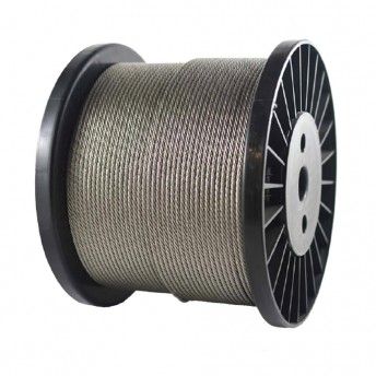 Cabo Ao Galvanizado 8mm 100mt ref FCAG8100 FLUX