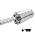 Chave caixa universal 7-19mm c/ adaptador  [21213] WORKPRO