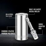 Chave caixa universal 7-19mm c/ adaptador  [21213] WORKPRO