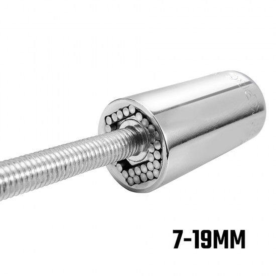 Chave caixa universal 7-19mm c/ adaptador  [21213] WORKPRO